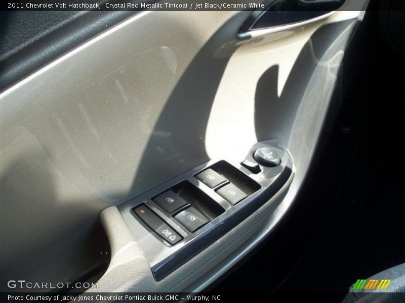 Crystal Red Metallic Tintcoat / Jet Black/Ceramic White 2011 Chevrolet Volt Hatchback