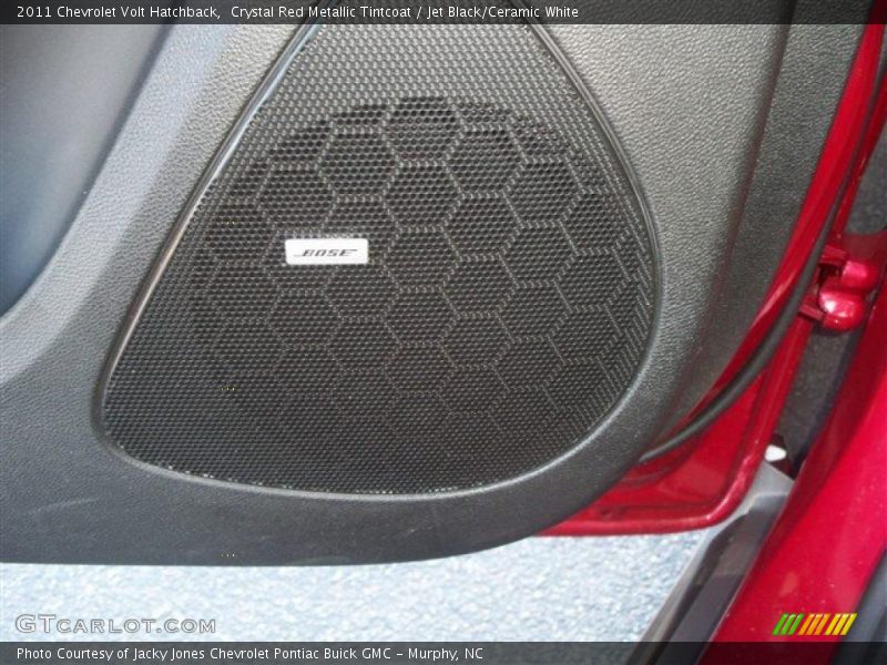 Crystal Red Metallic Tintcoat / Jet Black/Ceramic White 2011 Chevrolet Volt Hatchback