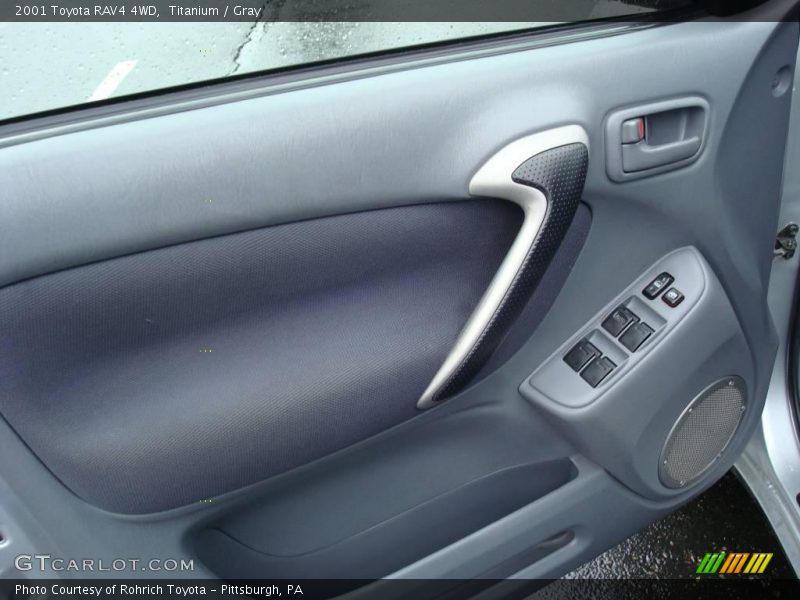 Titanium / Gray 2001 Toyota RAV4 4WD
