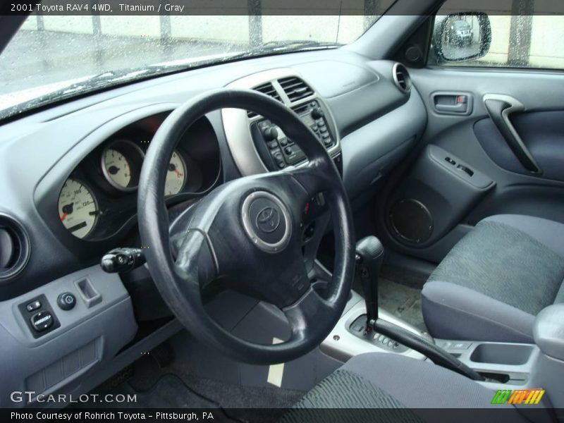 Titanium / Gray 2001 Toyota RAV4 4WD