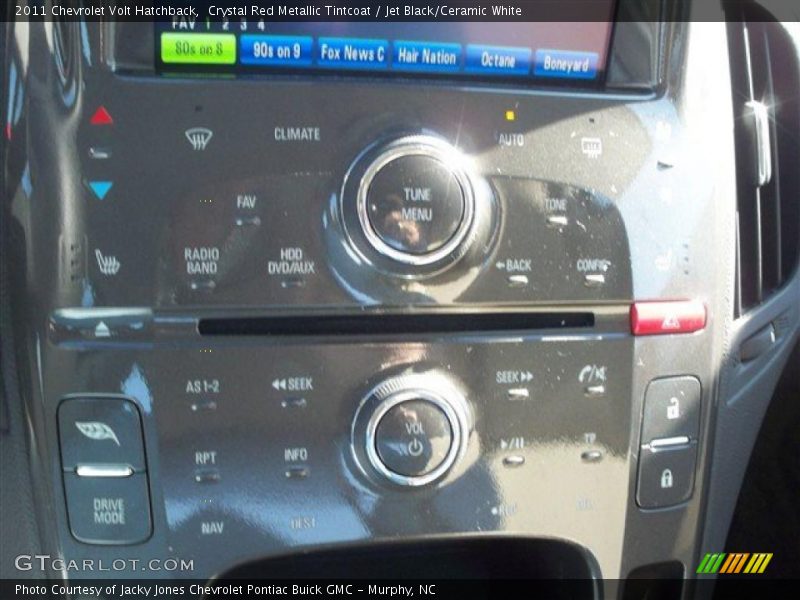 Controls of 2011 Volt Hatchback