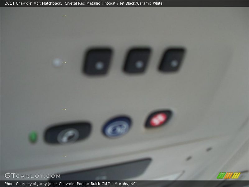 Crystal Red Metallic Tintcoat / Jet Black/Ceramic White 2011 Chevrolet Volt Hatchback