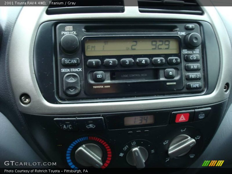 Titanium / Gray 2001 Toyota RAV4 4WD