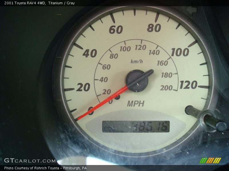 Titanium / Gray 2001 Toyota RAV4 4WD