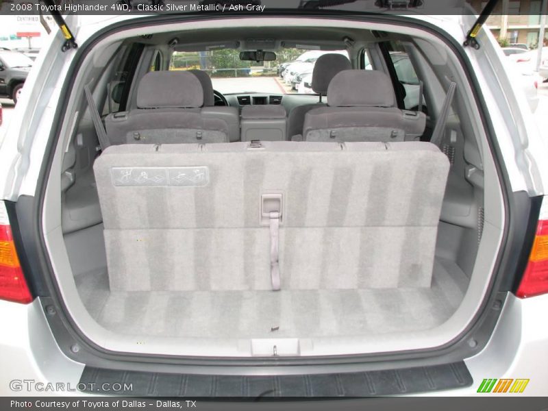 Classic Silver Metallic / Ash Gray 2008 Toyota Highlander 4WD