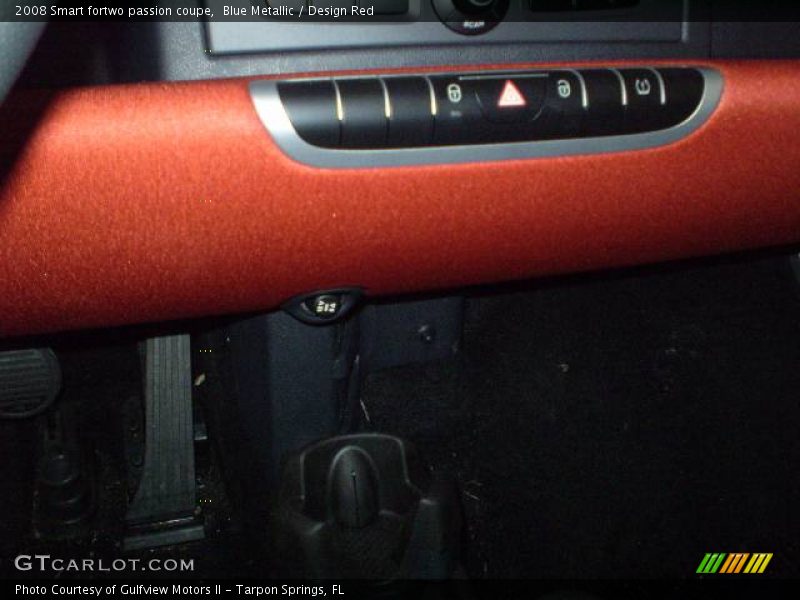 Blue Metallic / Design Red 2008 Smart fortwo passion coupe