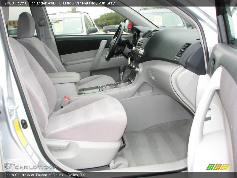 Classic Silver Metallic / Ash Gray 2008 Toyota Highlander 4WD