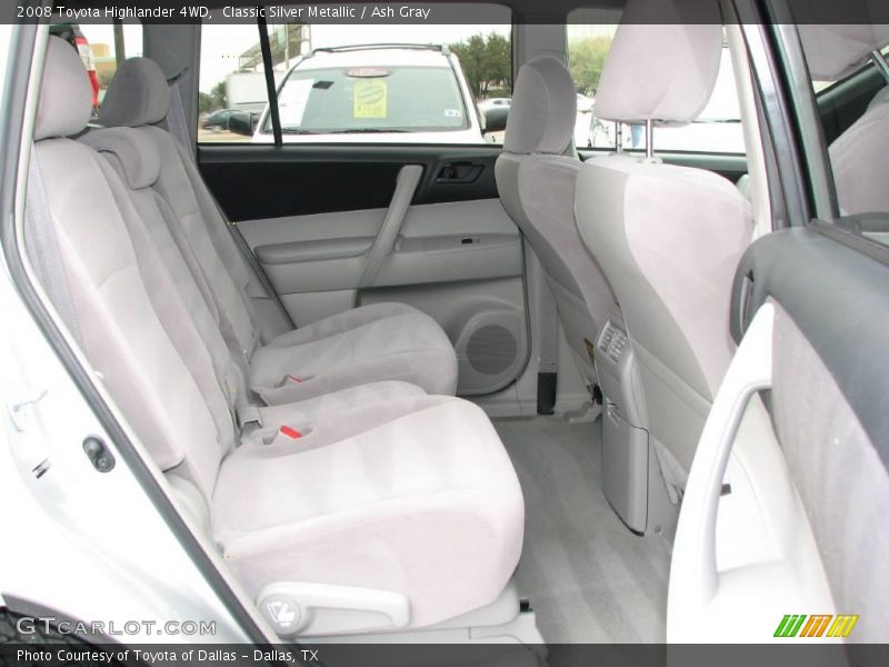 Classic Silver Metallic / Ash Gray 2008 Toyota Highlander 4WD