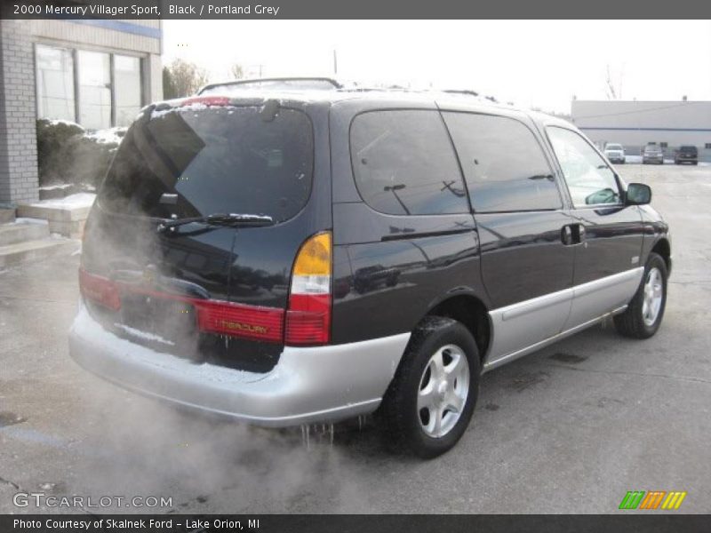 Black / Portland Grey 2000 Mercury Villager Sport