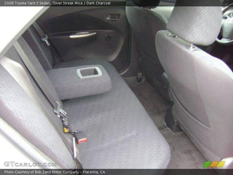 Silver Streak Mica / Dark Charcoal 2008 Toyota Yaris S Sedan
