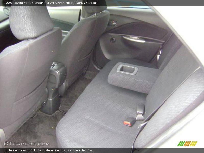 Silver Streak Mica / Dark Charcoal 2008 Toyota Yaris S Sedan