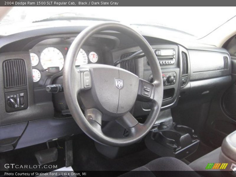 Black / Dark Slate Gray 2004 Dodge Ram 1500 SLT Regular Cab