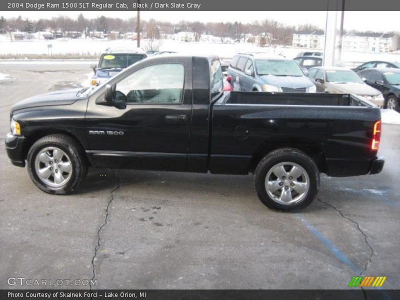 Black / Dark Slate Gray 2004 Dodge Ram 1500 SLT Regular Cab