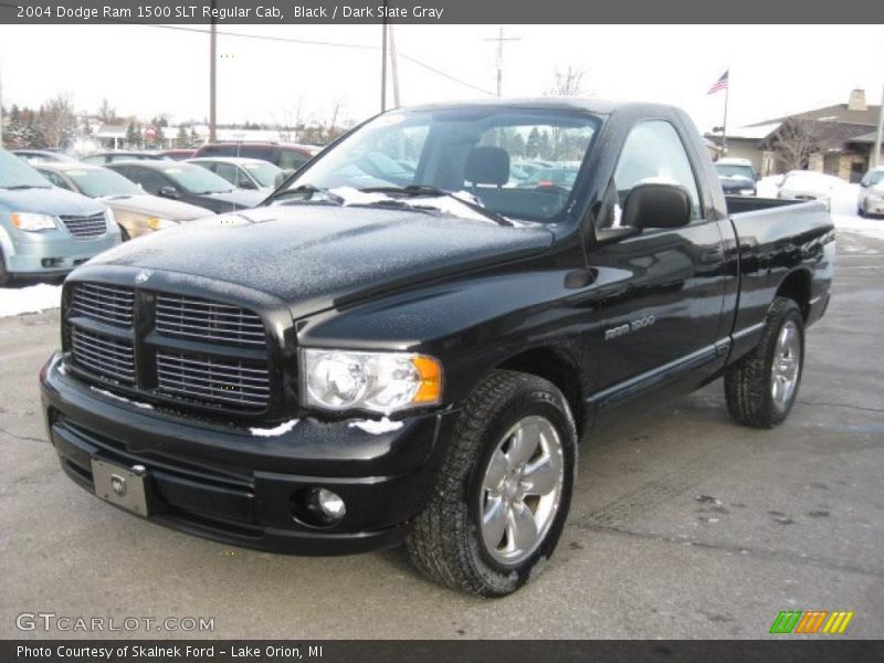 Black / Dark Slate Gray 2004 Dodge Ram 1500 SLT Regular Cab