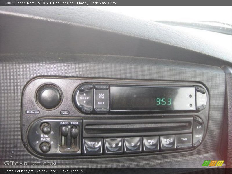 Black / Dark Slate Gray 2004 Dodge Ram 1500 SLT Regular Cab