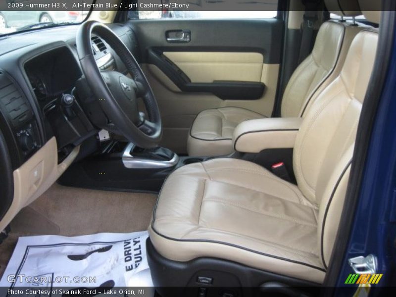 All-Terrain Blue / Light Cashmere/Ebony 2009 Hummer H3 X