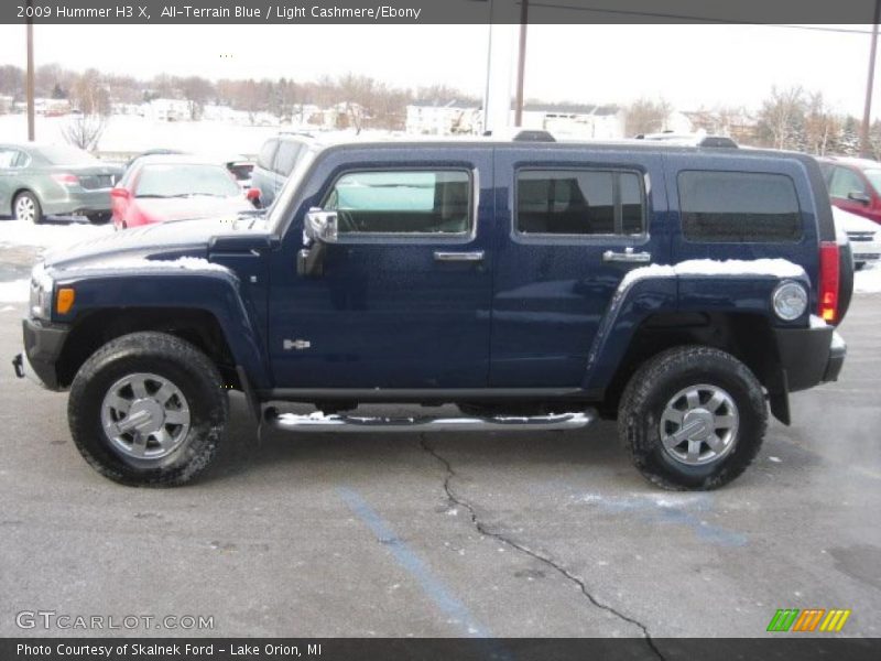 All-Terrain Blue / Light Cashmere/Ebony 2009 Hummer H3 X