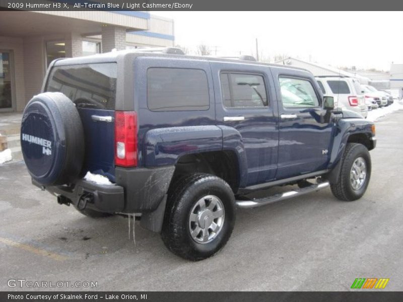 All-Terrain Blue / Light Cashmere/Ebony 2009 Hummer H3 X