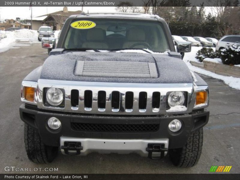 All-Terrain Blue / Light Cashmere/Ebony 2009 Hummer H3 X