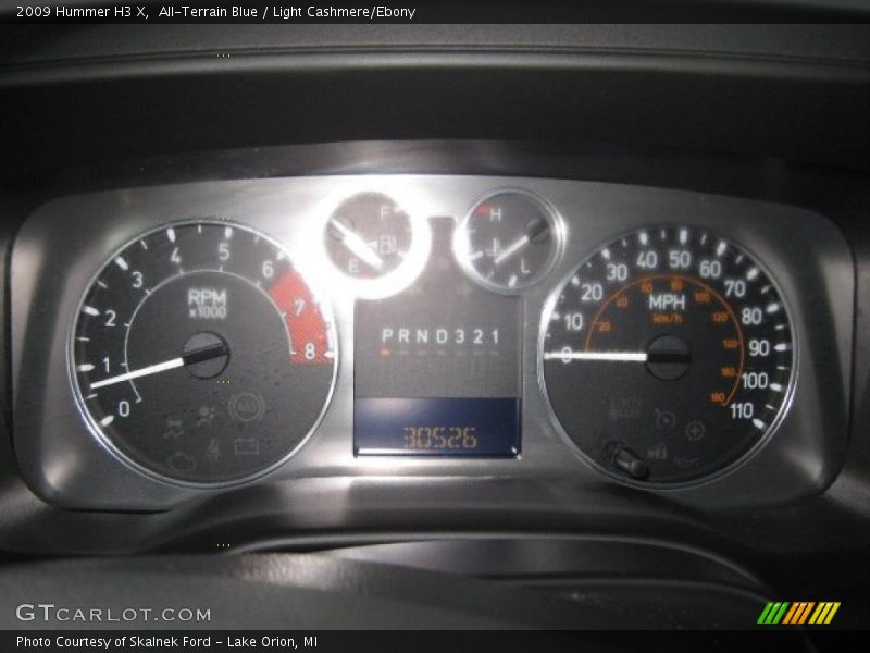 All-Terrain Blue / Light Cashmere/Ebony 2009 Hummer H3 X