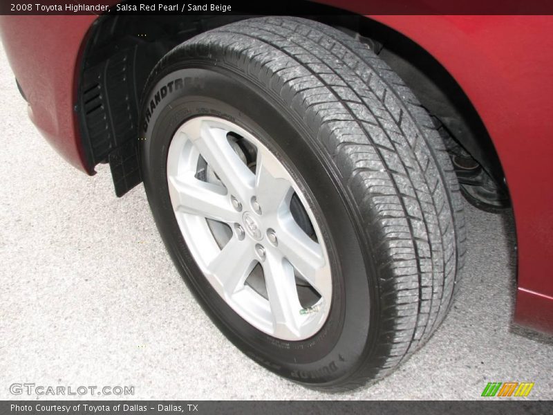 Salsa Red Pearl / Sand Beige 2008 Toyota Highlander