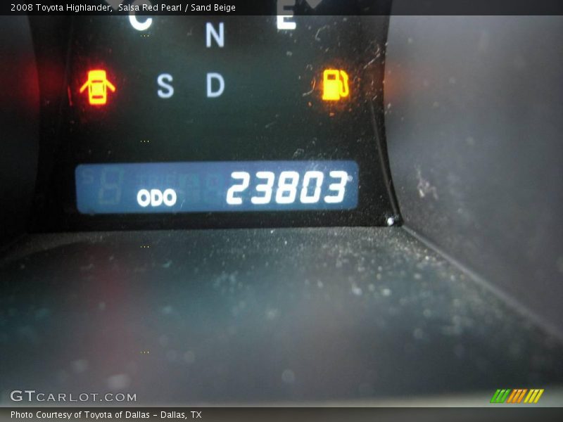 Salsa Red Pearl / Sand Beige 2008 Toyota Highlander