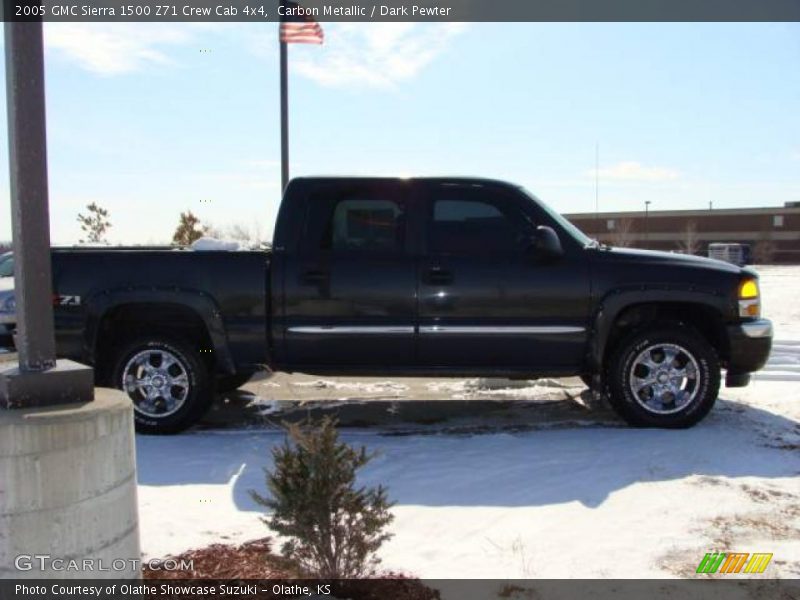 Carbon Metallic / Dark Pewter 2005 GMC Sierra 1500 Z71 Crew Cab 4x4