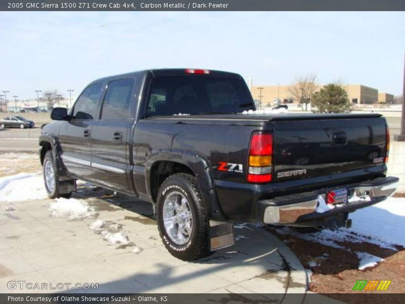 Carbon Metallic / Dark Pewter 2005 GMC Sierra 1500 Z71 Crew Cab 4x4