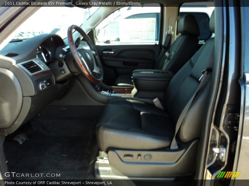 Galaxy Gray Metallic / Ebony/Ebony 2011 Cadillac Escalade ESV Premium