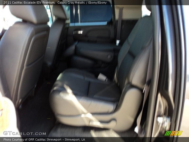Galaxy Gray Metallic / Ebony/Ebony 2011 Cadillac Escalade ESV Premium