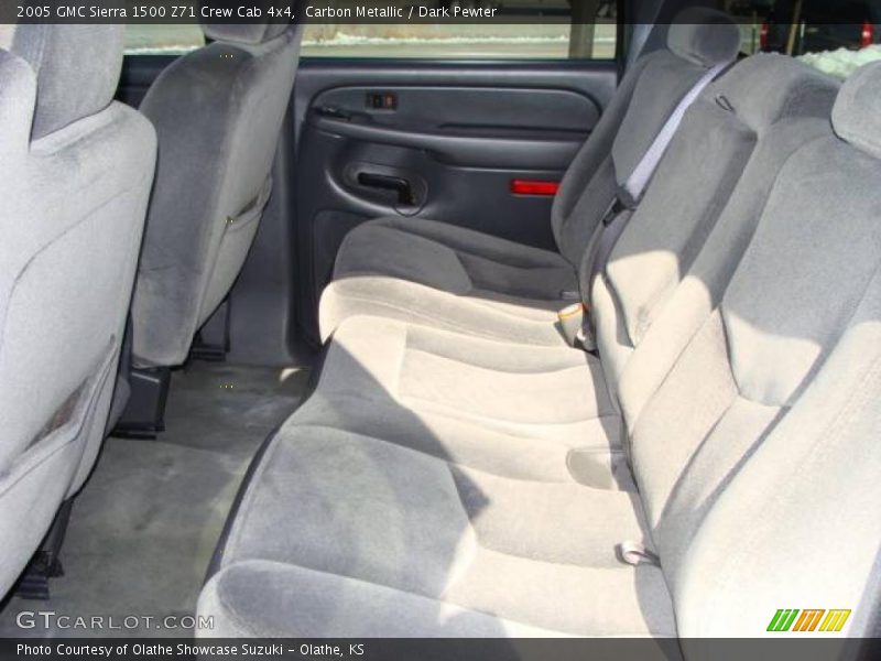 Carbon Metallic / Dark Pewter 2005 GMC Sierra 1500 Z71 Crew Cab 4x4