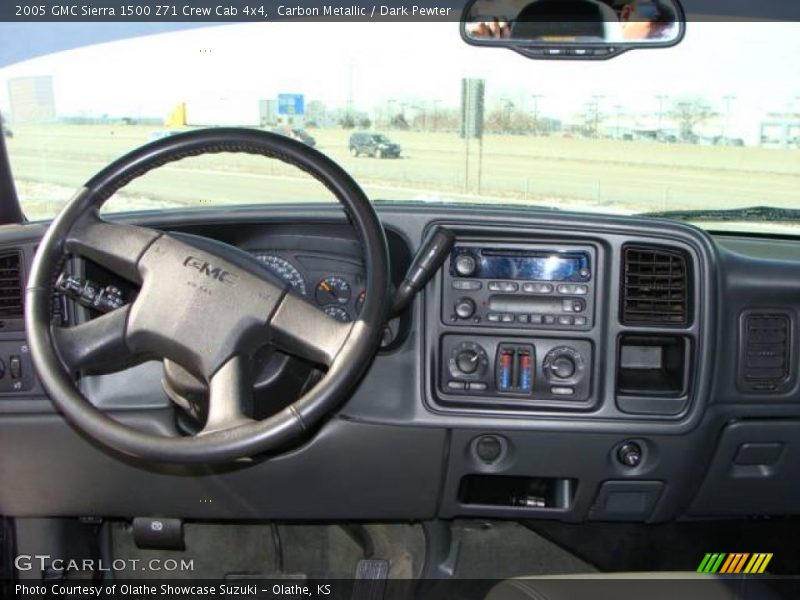 Carbon Metallic / Dark Pewter 2005 GMC Sierra 1500 Z71 Crew Cab 4x4