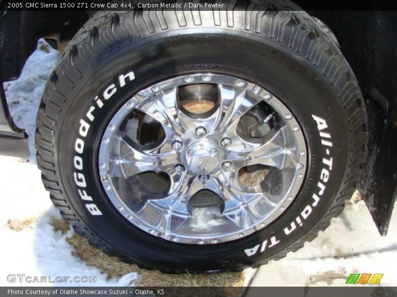 Carbon Metallic / Dark Pewter 2005 GMC Sierra 1500 Z71 Crew Cab 4x4