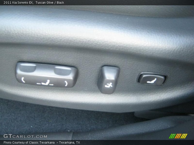 Tuscan Olive / Black 2011 Kia Sorento EX
