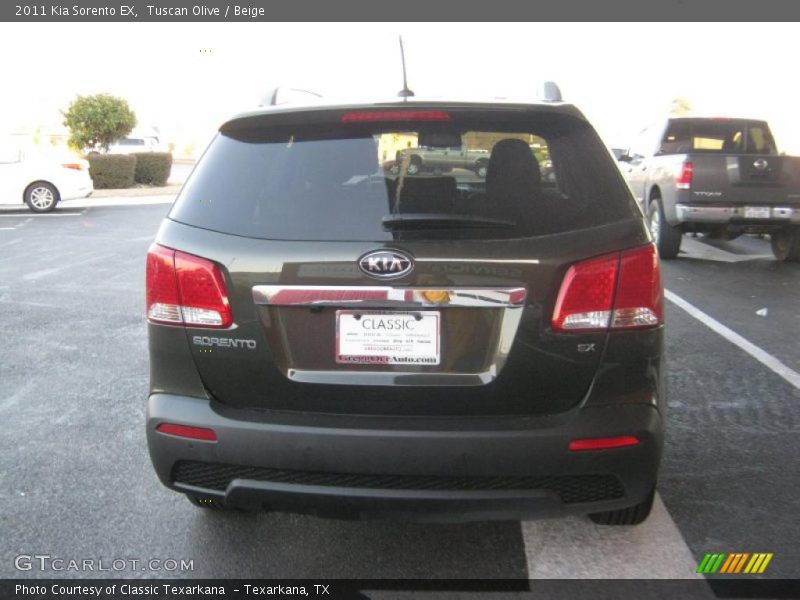 Tuscan Olive / Beige 2011 Kia Sorento EX