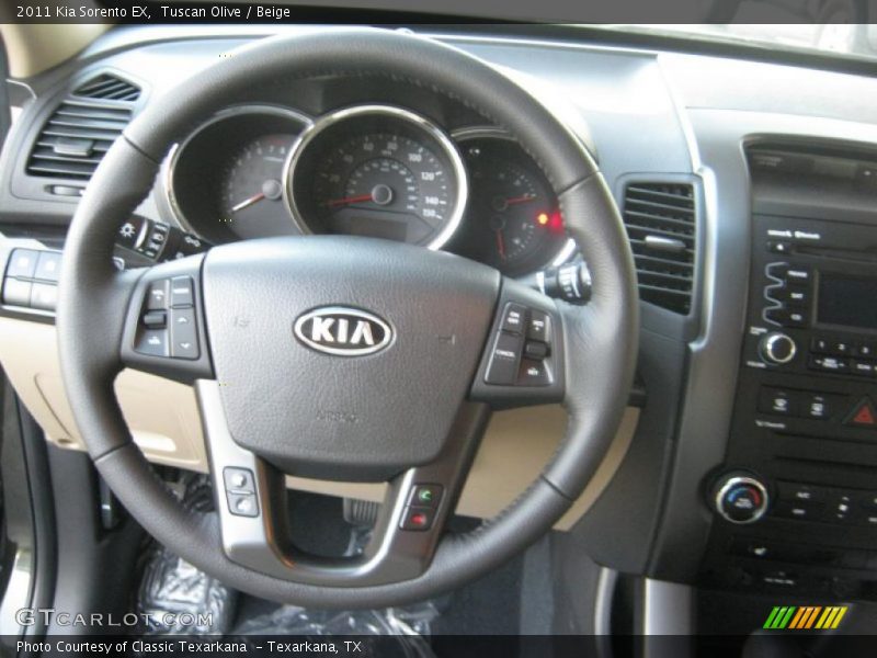 Tuscan Olive / Beige 2011 Kia Sorento EX