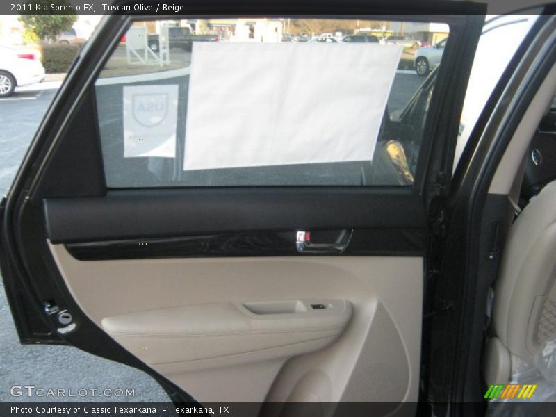 Tuscan Olive / Beige 2011 Kia Sorento EX