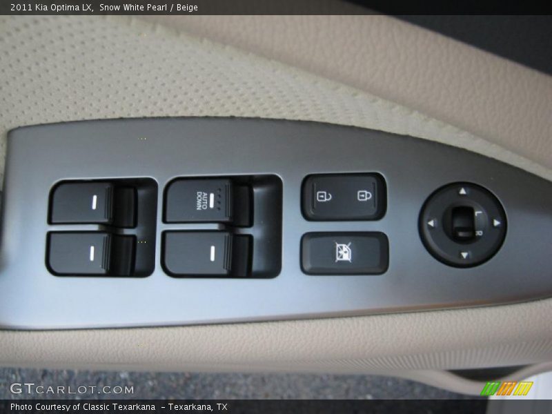 Snow White Pearl / Beige 2011 Kia Optima LX