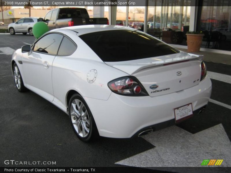  2008 Tiburon GT Captiva White