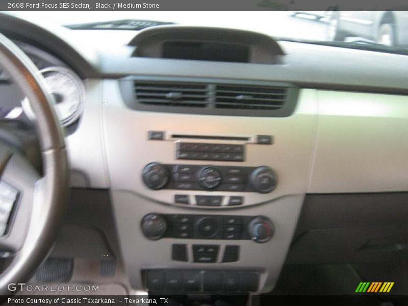 Black / Medium Stone 2008 Ford Focus SES Sedan