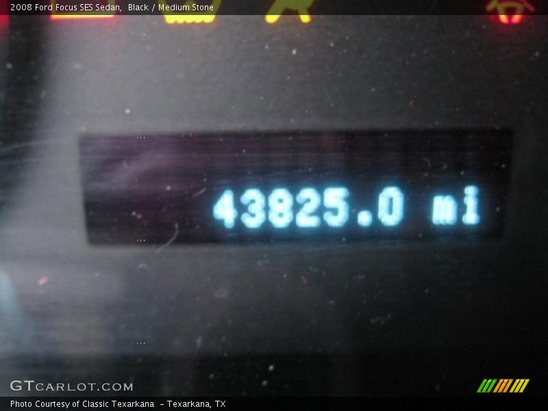 Black / Medium Stone 2008 Ford Focus SES Sedan
