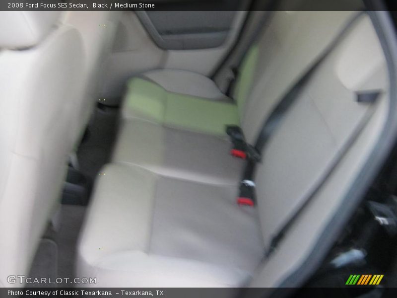 Black / Medium Stone 2008 Ford Focus SES Sedan