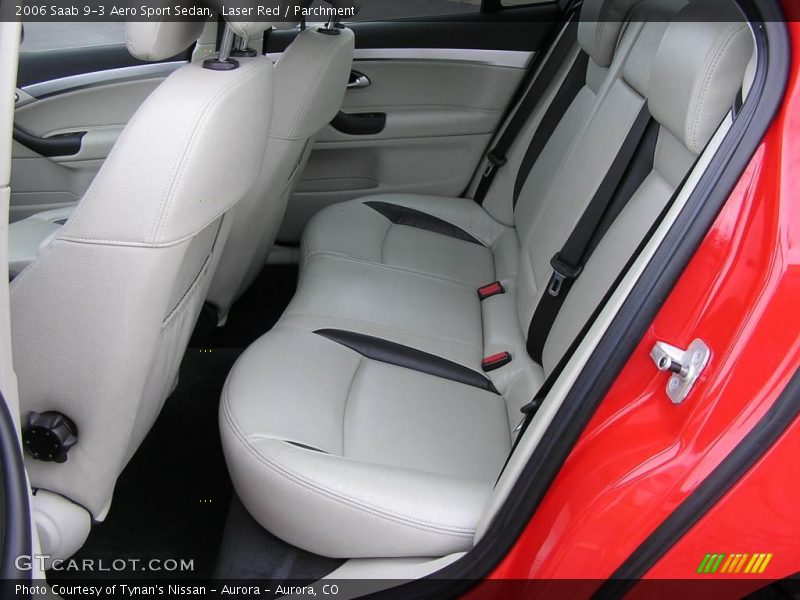 Laser Red / Parchment 2006 Saab 9-3 Aero Sport Sedan