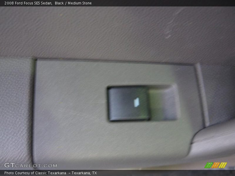 Black / Medium Stone 2008 Ford Focus SES Sedan