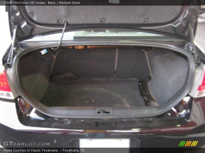 Black / Medium Stone 2008 Ford Focus SES Sedan