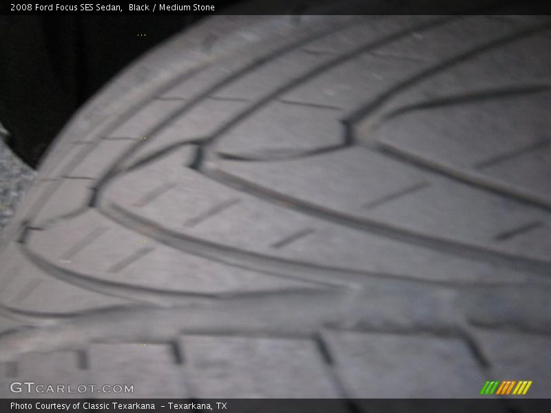 Black / Medium Stone 2008 Ford Focus SES Sedan