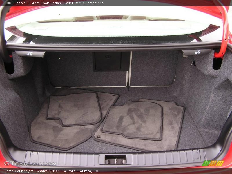 Laser Red / Parchment 2006 Saab 9-3 Aero Sport Sedan