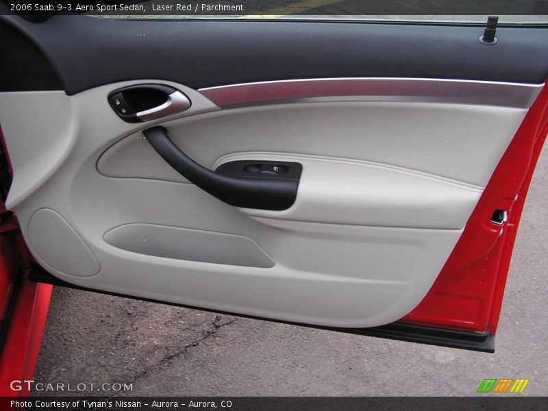 Laser Red / Parchment 2006 Saab 9-3 Aero Sport Sedan