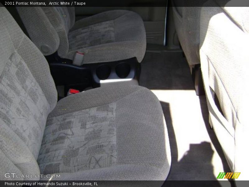 Arctic White / Taupe 2001 Pontiac Montana