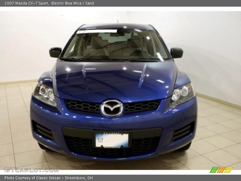 Electric Blue Mica / Sand 2007 Mazda CX-7 Sport